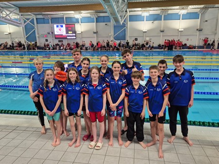 Kingsbridge Kingfishers at the Devon County Swimming Championships