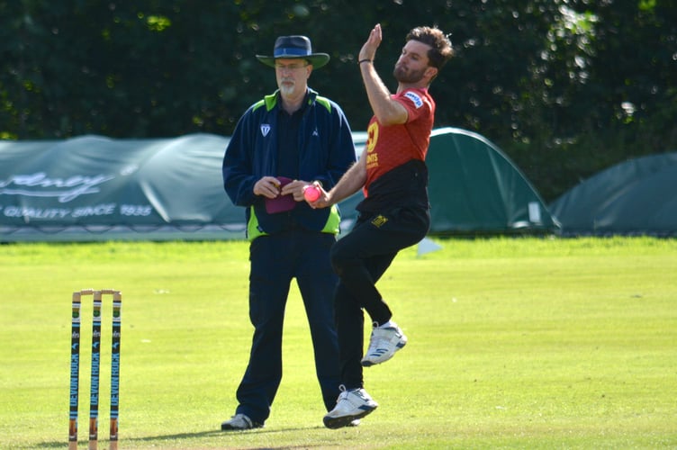 Jake Robinson, who has handed the Stoke Gabriel captaincy back to Jack Tolley