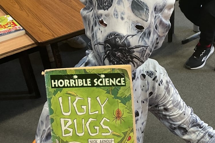 Dressed as an Ugly Bug - Dartmouth Academy  